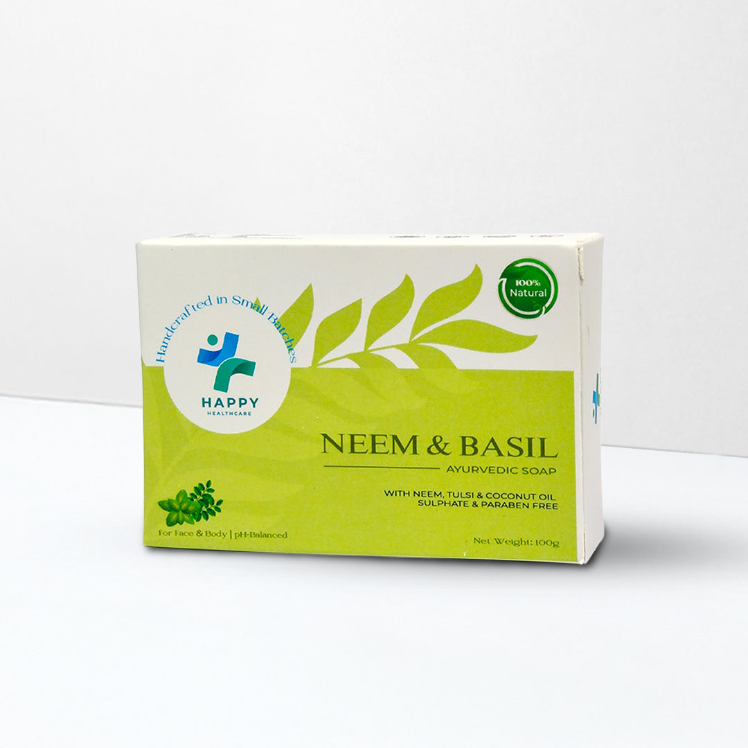 Neem & Basil Ayurvedic Soap