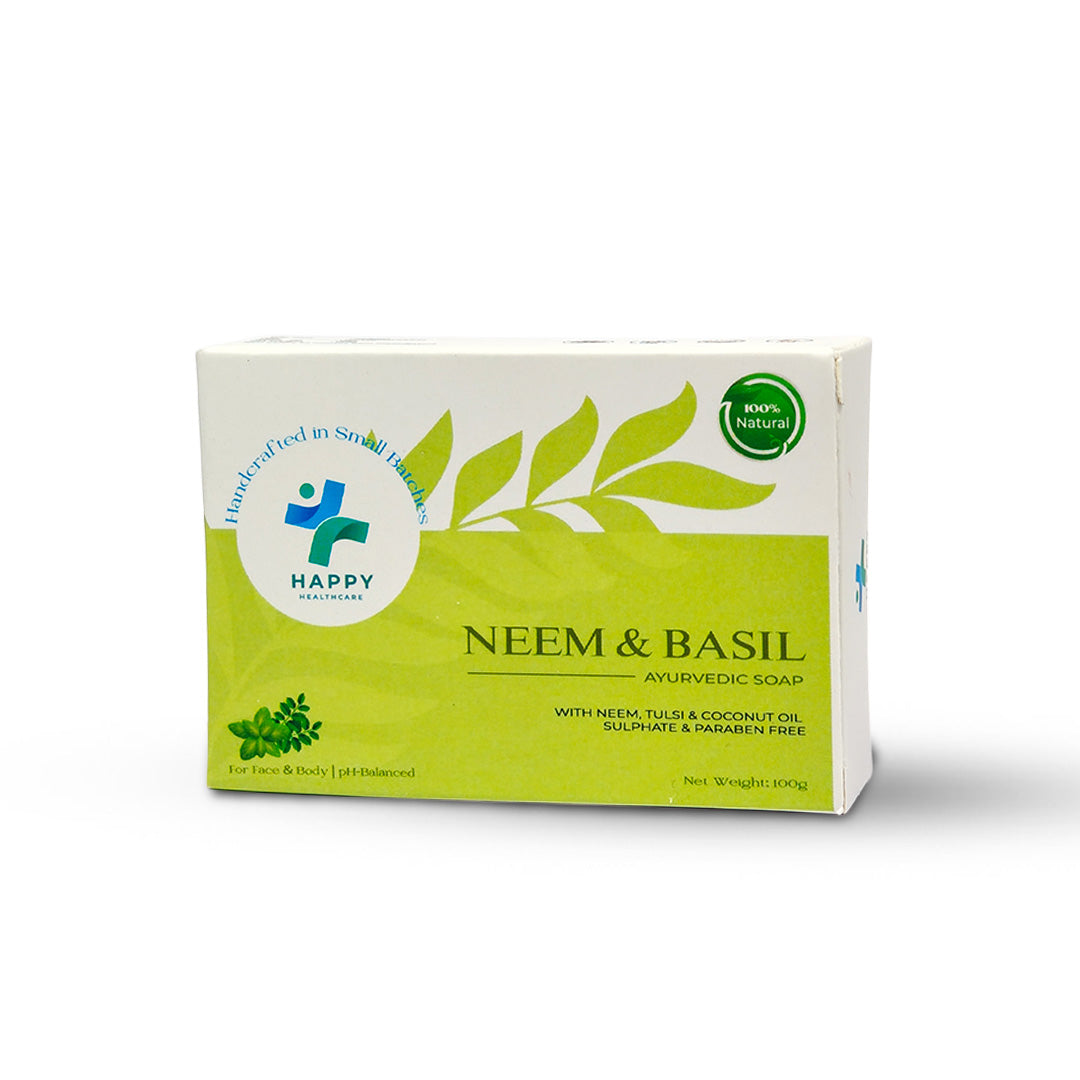 Neem & Basil Ayurvedic Soap