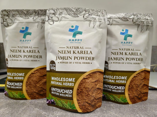 Organic Natural Neem Karela Jamun Powder