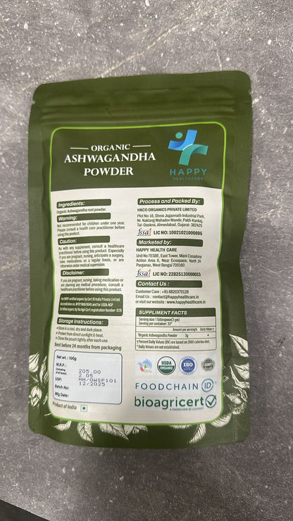 Organic Ashwagandha Powder