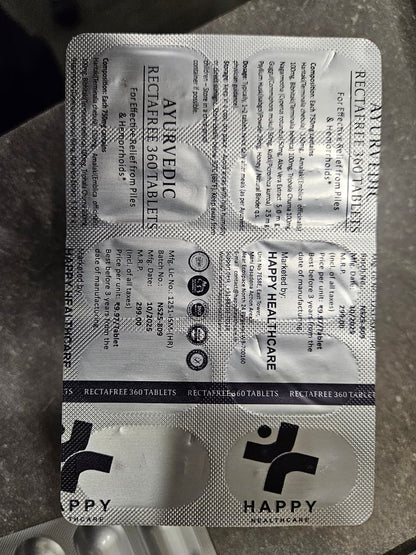 Rectafree 360 Tablets